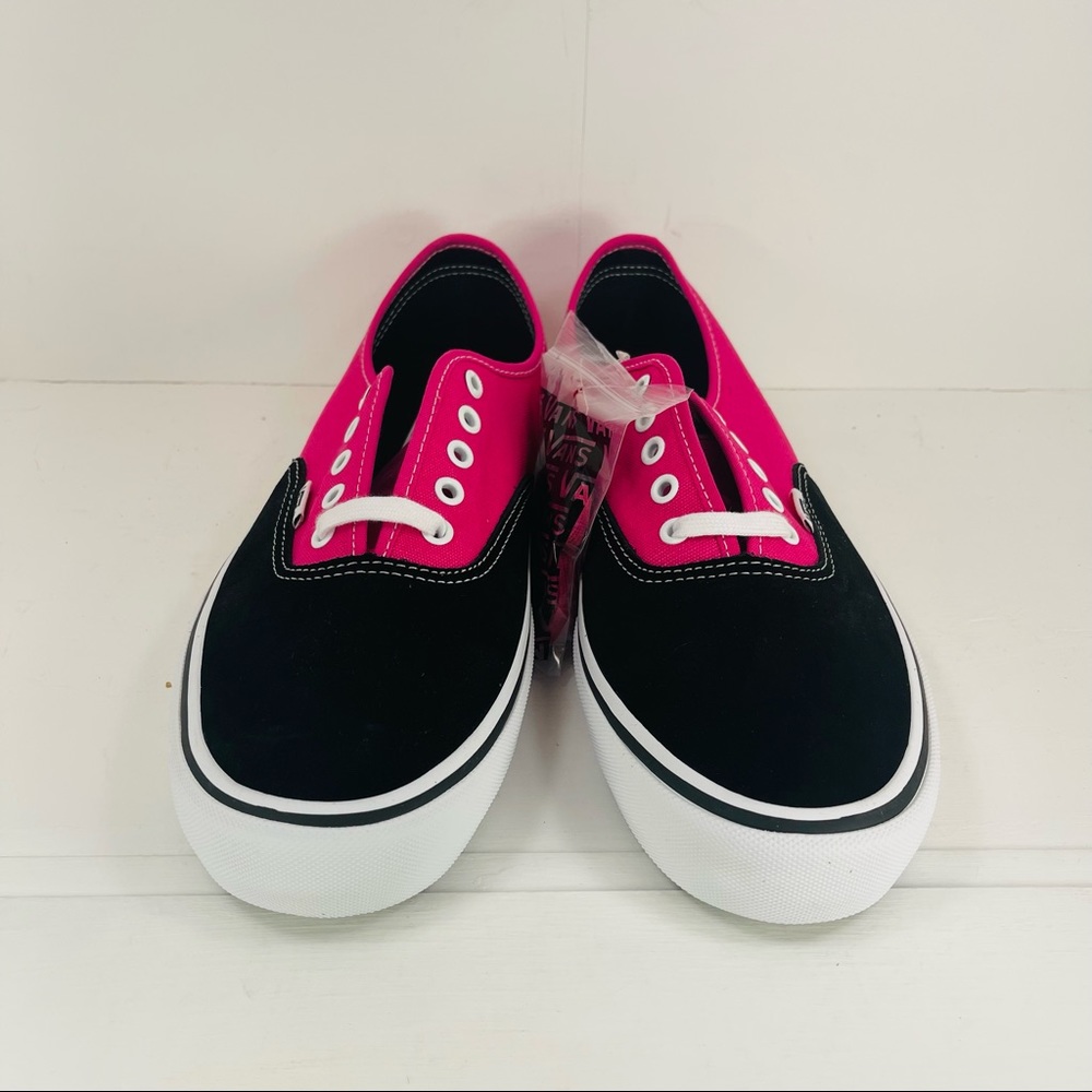 Vans Authentic Pro (Magenta Pink/Black) Suede/Canvas Sneaker Size 11 Men - Picture 2 of 8
